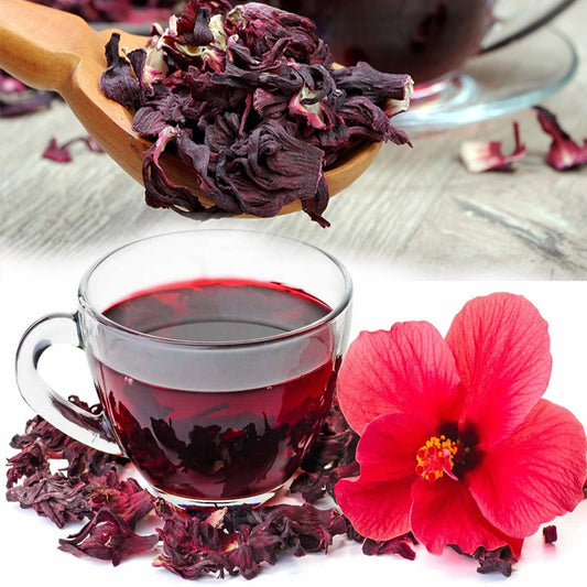 Ceylon Organic Hibiscus Tea – Dried Flower Natural Herbal Infusion from Ceylon