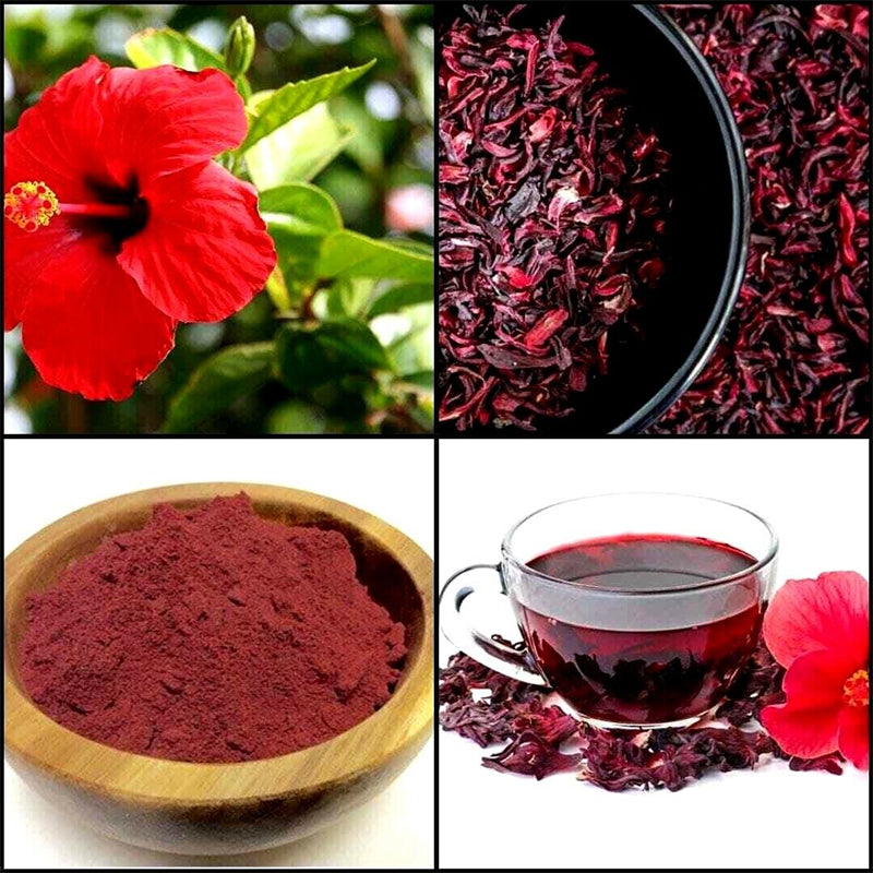 Ceylon Organic Hibiscus Tea – Dried Flower Natural Herbal Infusion from Ceylon